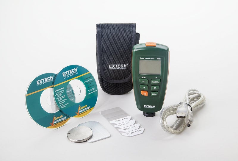 Extech CG204 Coating Thickness Tester for Ferrous and Non-Ferrous Metals - Image 3